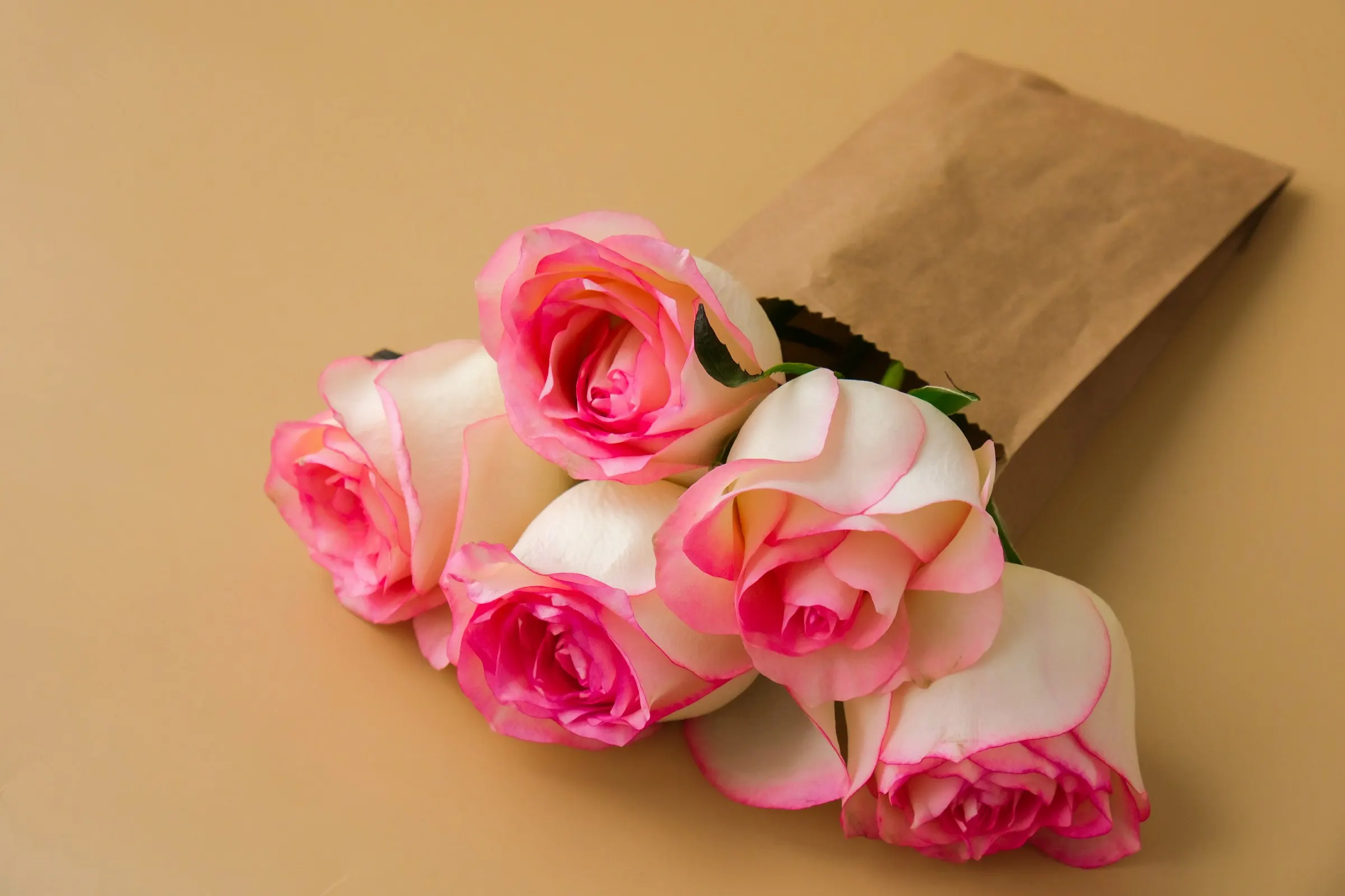 Bouquet de fleurs prêt à être livré