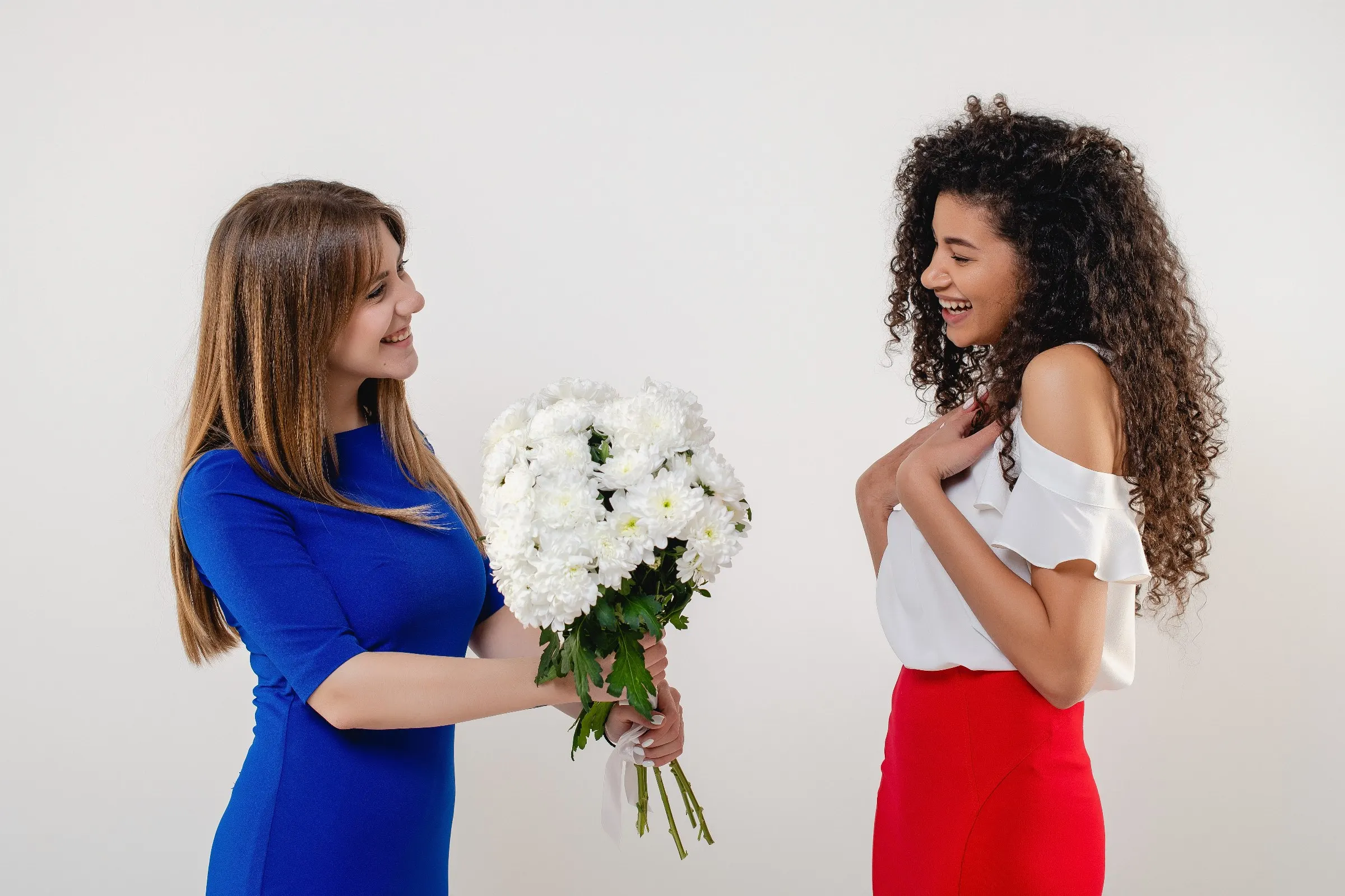 Bouquet de fleurs prêt à être livré
