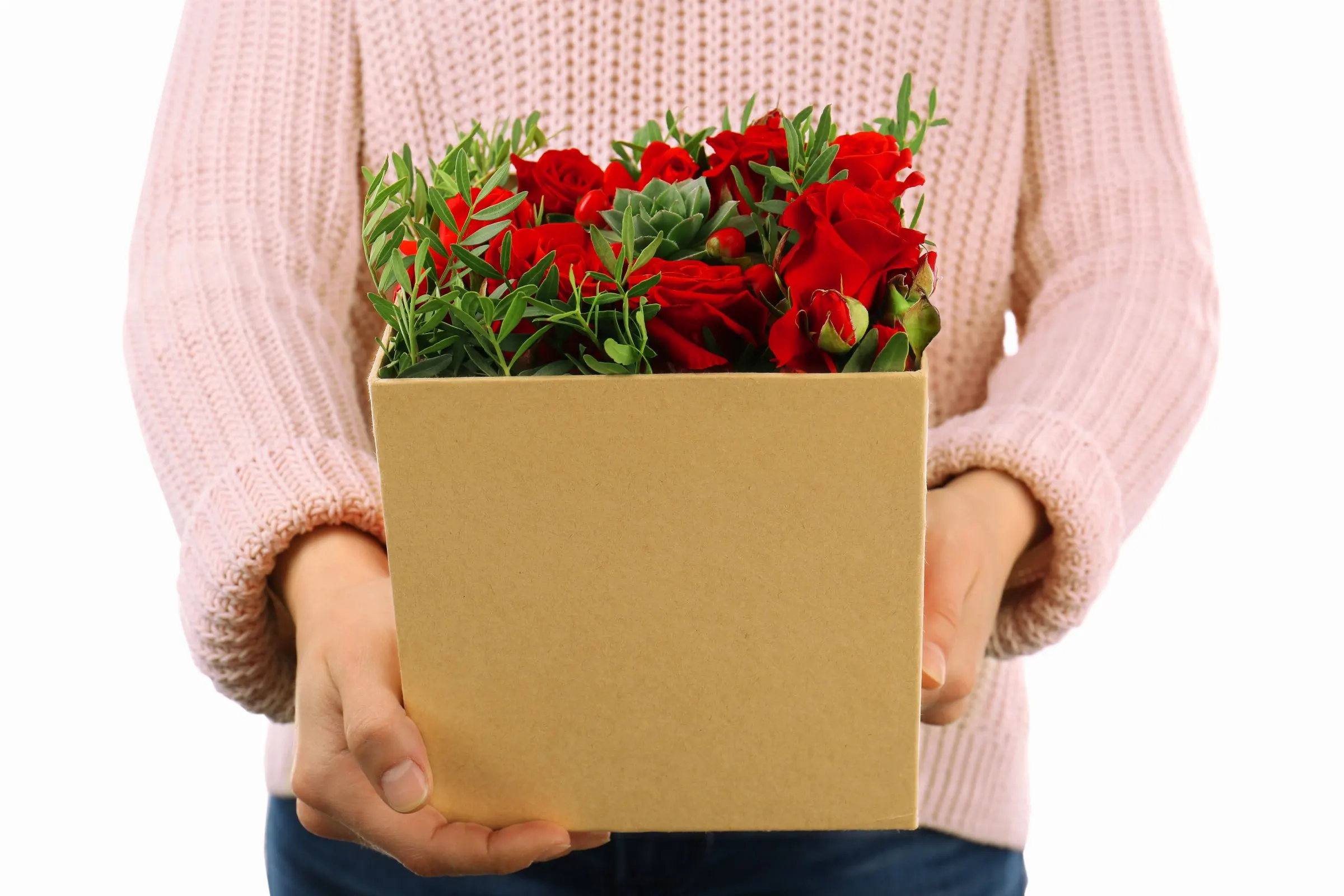 Bouquet de fleurs prêt à être livré